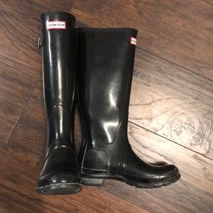 Hunter rain boots
